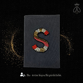 S Harfli Dark Goldies Defter