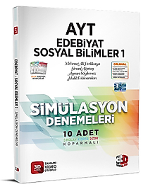 3D AYT SIMÜLASYON EDEBIYAT + SOSYAL BILIMLER 1 (2025-2026)