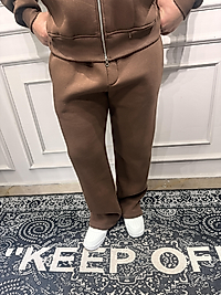 Baggy Eşofman Alt - Kahverengi