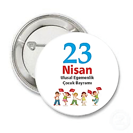 23 NİSAN ROZETİ