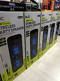 Blic Speaker Hoparlör Karaoke Bluetooth Mikrofonlu RGB Light 10W BLS-06