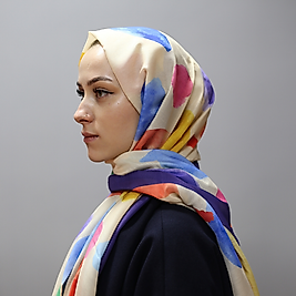 DİJİTAL SOFT ŞAL MOR DS08