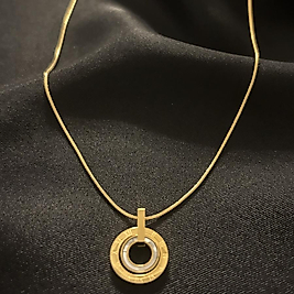 Marka Model Gold Çelik Kolye