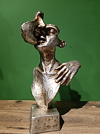 MERCAN MOBİLYA AKSESUAR,YANAK YANAGA İKİ SEVGİLİ , Polyester Dekoratif Biblo, hediyelik eşya