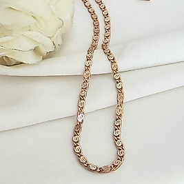 60cm Rose Ataç Xuping Çelik Kolye