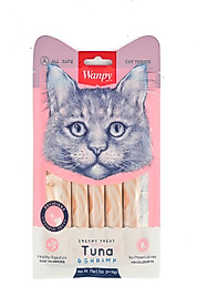 Wanpy Bağışık Güçlendirici Ton Balığı ve Karidesli Sıvı Ödül Maması 14gr x 5
