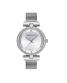 MASCIONNI KADIN SILVER  KOL SAATİ