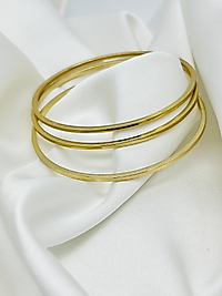 60MM Ajda Çelik Bileklik(GOLD)