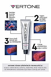 VERTONE SAÇ BOYASI 60 ML. (9-01 AZ KÜLLÜ SARI)