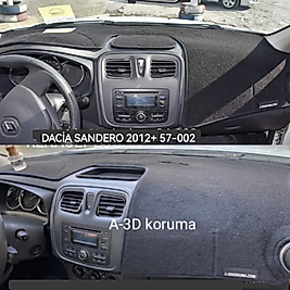 Dacia Sandero 2012+ Konsol Torpido 3D Koruma