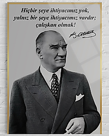 ATATÜRK POSTER YAZI