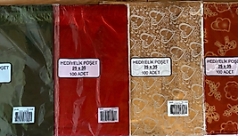1000 Adet 25x35 Bantlı Hediye Paketi