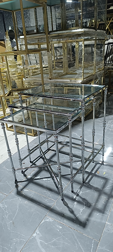 GÜMÜŞ TORNALI ZİGON ŞEFFAF CAM