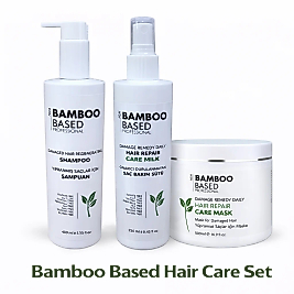 BAMBOO BASED GREEN LINE SAÇ BAKIM SETİ KOFRE