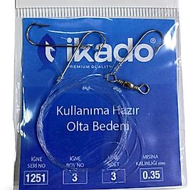 İkado 1251 No:3 Hazır 3'lü Hırsızlı Beden