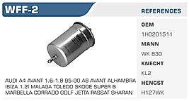 YAKIT FİLTRESİ AUDI A4 AVANT 1.6-1.8 95-00 A6 AVANT ALHAMBRA  IBIZA 1.2İ MALAGA TOLEDO SKODE SUPER B  MARBELLA CORRADO GOLF JETTA PASSAT SHARAN