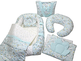 Berababy Babynest Emzirme Yastıklı Pilot Tavşan Tasarım Bebek Yuvası