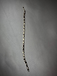 taşlı petek bileklik