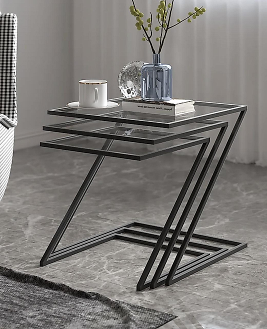 SİYAH Z ZİGON ŞEFFAF CAM