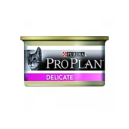 ProPlan Delicate Hindili Hassas Seçici Kedi Konservesi 85 gr -3222270189927