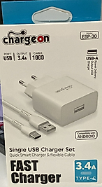 ESP30 TYPE C ŞARJ 3.4A ESP30