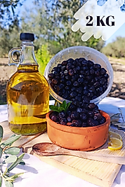 ISITMA GEMLİK SİYAH ZEYTİN 2 KG