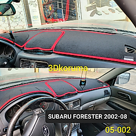 Subaru Forester 2002 - 2008 Konsol Torpido 3D Koruma