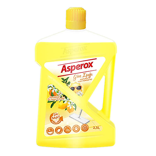 ASPEROX YÜZEY TEMİZLEYİCİ PORTAKAL&LİMON ÇİÇEĞİ 2,5 LT ( KDV DAHİL )