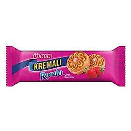 Ülker Kremalı Bisküvi Çilekli 61 Gr