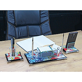 KM-300 3lü Kristal Masa Seti