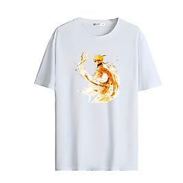 Anime Karakter Tarzı Baskılı Oversize Unisex Tişört