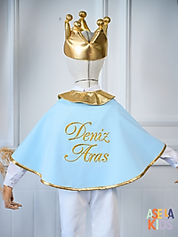 Pelerin ve Taç (Nakış İşleme Dahil)