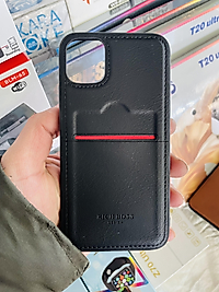 İphone 11 Kartlıklı Deri Telefon Kılıfı