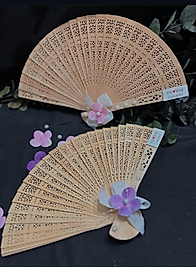 Ahşap Gelin Yelpazesi