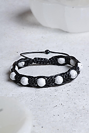 Havlit 8 mm Deri İplik Sertifikalı Doğaltaş Bileklik