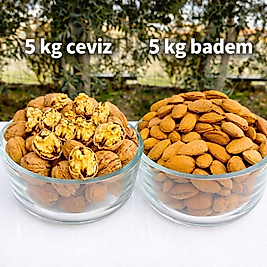 Özel Fiyat-5 kg Ceviz 5 kg Badem