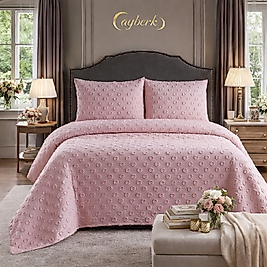 PONPON ÇİFT KİŞİLİK PİKE TAKIMI