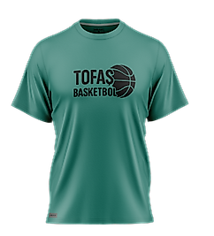 Tofaş Oversize Mercan Yeşili Renk  T.shırt