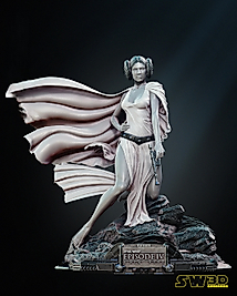 Hope Leia Sculpture