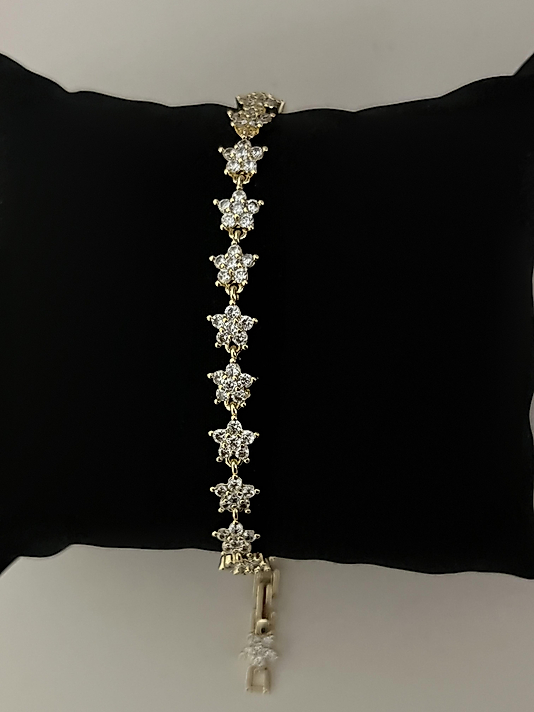 Xuping Çok Taşlı Yıldız Bileklik