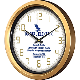 V30-551-AV Plastik Duvar Saati