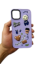 İPhone 11 Baby Kabartmalı Telefon Kılıfı Mor