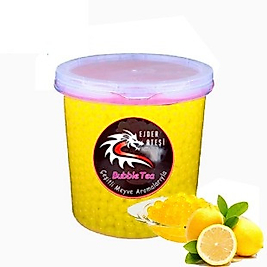 Limon Aromalı Bubble Tea  2,5 Kg.