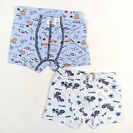 Emprime Desen Erkek Boxer / 2'li Set