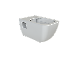 TURKUAZ Asma Klozet, Aqua Rimless (Açık Montaj)