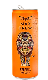Max Brew Caramel  250 mL 12 li