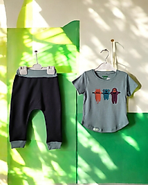 2B ORGANİKO Gray Three Animals