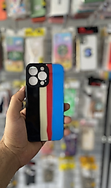 iPhone 13 Pro Max Rainbow Mika Cam Telefon Kılıfı