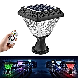 50W Kumandalı Güneş Enerjili Solar Set Üstü Bahçe Led Aydınlatma Armatürü
