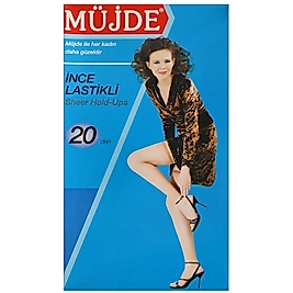 Müjde Çorap Lastikli 57/ Ten - 6'Lı Paket